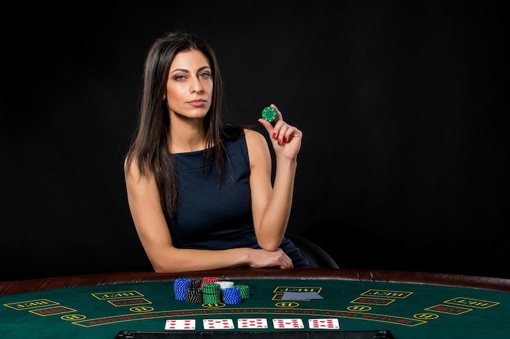 Live dealer Speed Blackjack table at talas slot with multi-camera studio setup